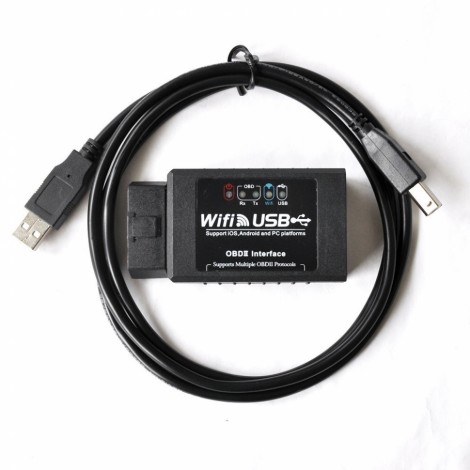 ELM327 Professional Wi-Fi + USB
